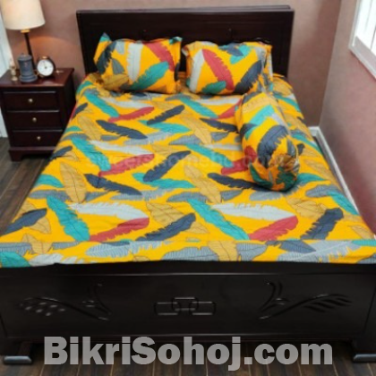 Twill cotton bed sheet